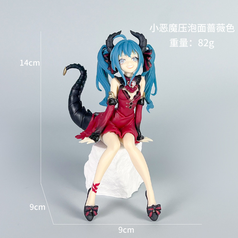 初音未来手办动漫水冰月美少女蕾姆花嫁穹妹二次元公仔模型摆件批|undefined