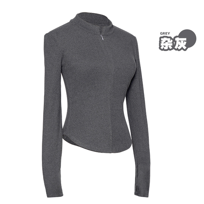Ropa de práctica de danza moderna, mangas, tops de dedo, mangas largas, ropa corporal de maestra de otoño e invierno para adultos, chaqueta de práctica de danza china