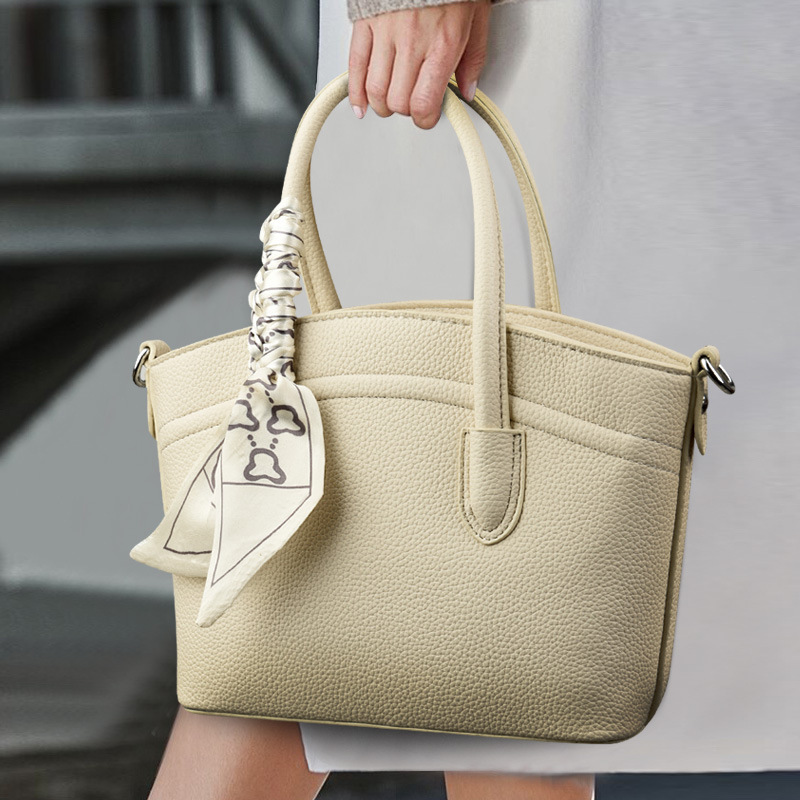 2024 nuevo bolso de mano de mujer de alta calidad, gran capacidad, bolso de hombro, moda simple, bufandas de seda versátiles, bolso de mochila de moda