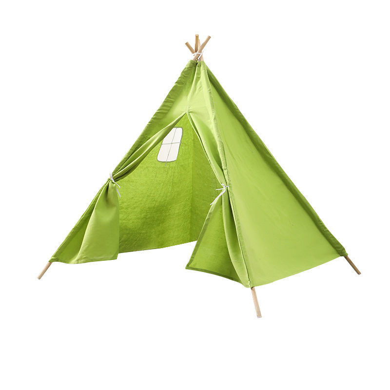 Tienda DE LOS NIÑOS carpa India pintura DIY graffiti hecho a mano actividades al aire libre bebé pintado a mano triángulo carpa