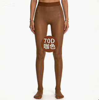 舍宾袜大码油光丝袜连裤袜女春秋打底裤夏季薄款防勾丝防走光菠萝