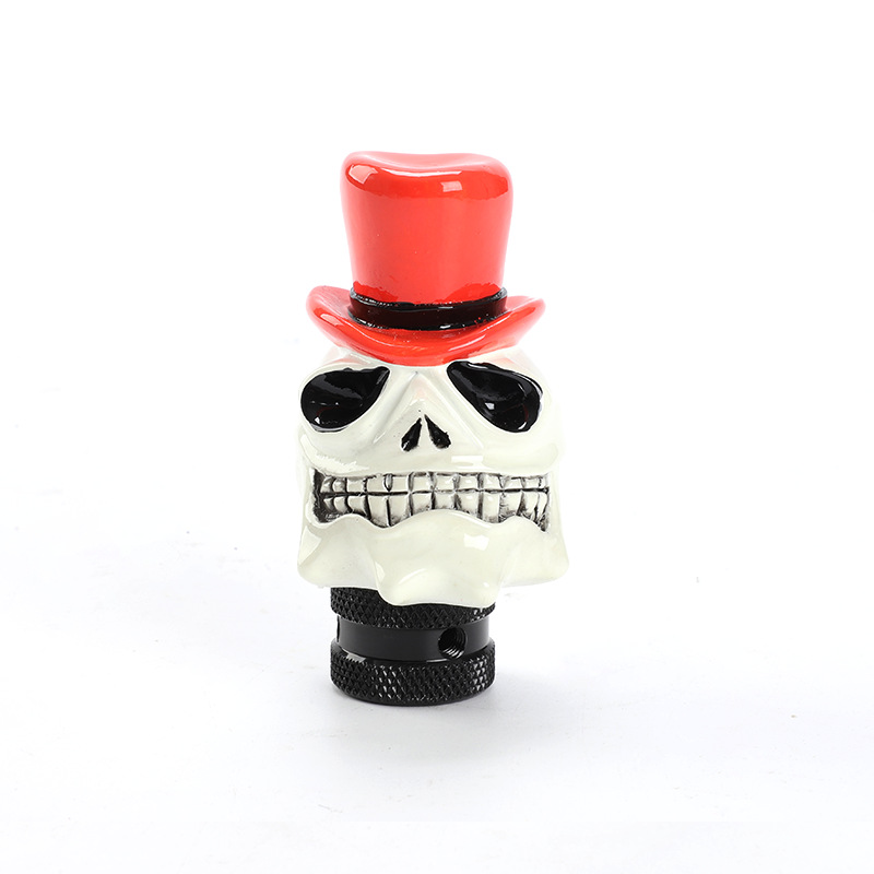accesorios de modificación de automóviles cabeza de marchas personalidad cabeza de manija fantasma varilla de cambio de marchas bola de mano al por mayor image 16