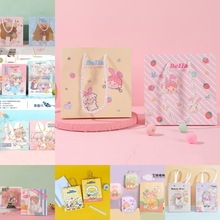 青壹坊 教师节礼品包装袋 开学季 可爱卡通手提购物袋 多款式批发