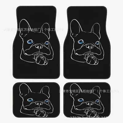 Avtomobil döşəmə paspasları — Care For, Customizable, Drop-Shipping, Wear-Resistant - f-car-floor-mats-25-3344cm-two-piece-pack