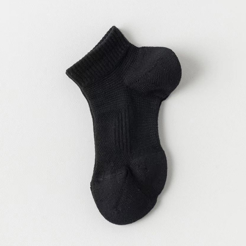 Terry que absorbe el sudor calcetines deportivos malla antibacteriana de mujer transpirable Terry calcetines profesionales para correr calcetines de dopamina de primavera y verano