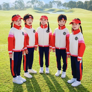 新款幼儿园园服春秋款英伦服班服一年级小学生校服运动会三四件套