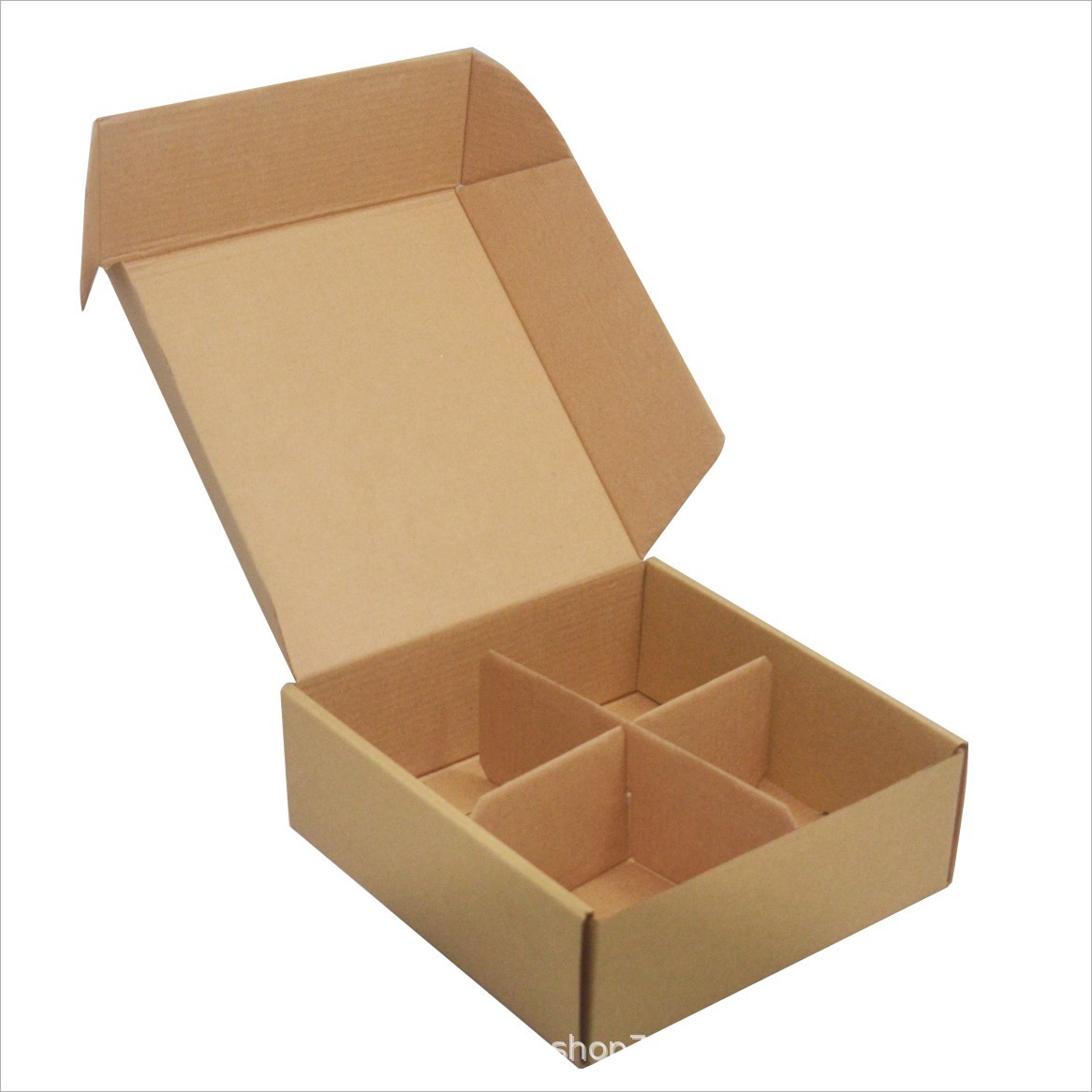 Zhongshan cuchillo Tarjeta de compartimiento de fábrica tarjeta plug-in en forma de rejilla de cartón plug-in de revestimiento de tarjeta plana caja de avión Express Box