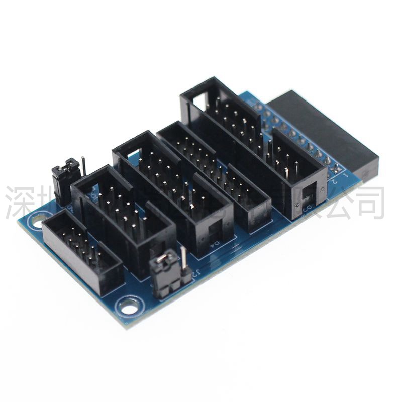 JLINK V7 jlink V8 转接板 兼容mini2440 2440 44B0 6410