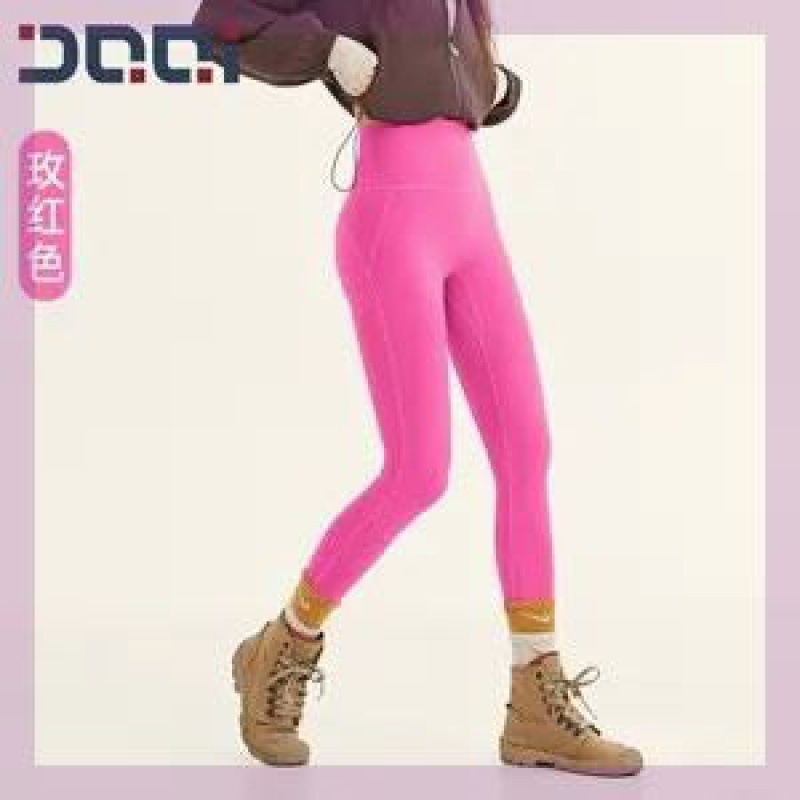的确奇免穿内裤裆无痕一片式高弹裸感运动瑜伽健身裤女默认项氨纶|undefined
