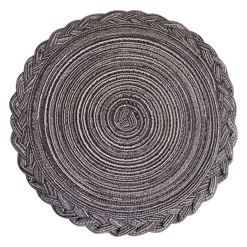 Amazon имитация хлопчатобумажной пряжи для столовых ковриков ins спирея плетеные косы для теплоизоляционных ковриков полуручной работы круглые подставки для трансграничных рами