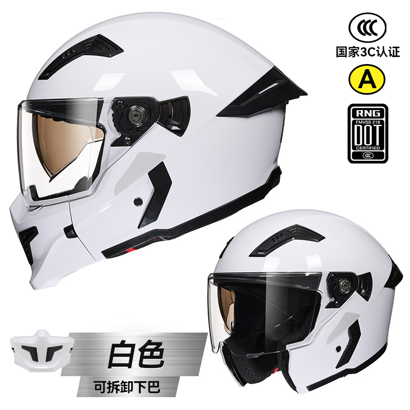RNG nuevo casco combinado americano casco de motocicleta casco de ciclismo casco completo medio casco casco universal 3/4 casco casco de motocicleta