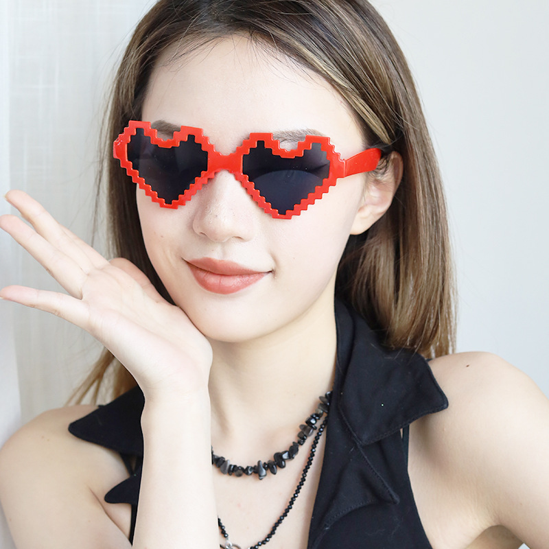 Gafas Decorativas de Corazón para San Valentín de Plástico ABS para Fiestas y Celebraciones