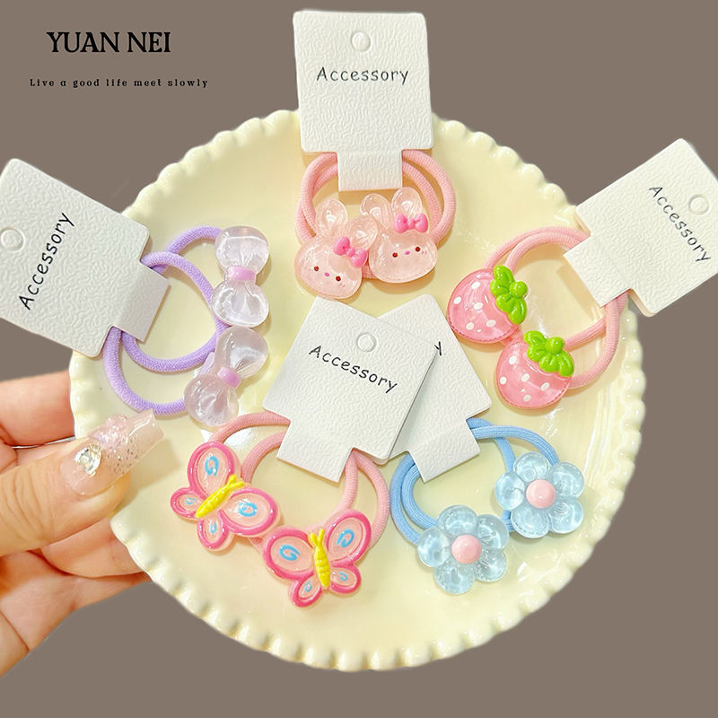 Children's cute headband with butterfly