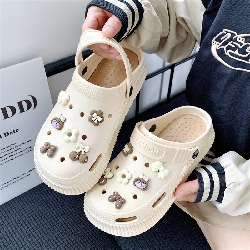 Hoyo Hoyo accesorios de zapatos lindos dibujos animados DIY botones de zapatos floral botones de zapatos accesorios botones de botones accesorios botones de PVC botones de zapatos