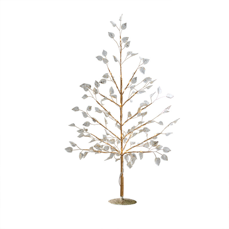 Buscando madera transfronteriza decoración de Navidad ins navidad caña acrílico hojas adornos escenas de diseño props