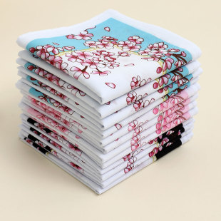 Cotton handkerchief, thin accessory, soft comfortable scarf, Birthday gift