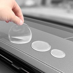 車の滑り止めマット、車のダッシュボード収納ステッカー、高温耐性の携帯電話、車の香水の装飾品、透明なシリコン粘着剤