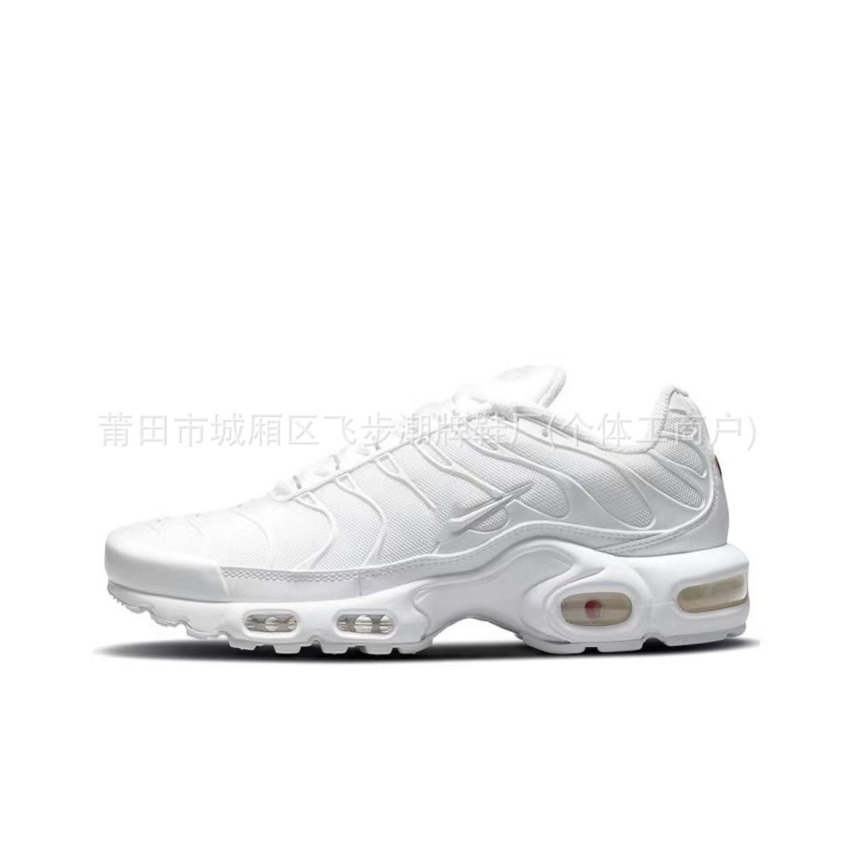 Shutian Shoes Cross-Border Tn Export Air-Cushion Shoes New Color Matching Men's and Women's Running Sports Shoes Sincerely Recruiting 36-47 Sizes Comfortable