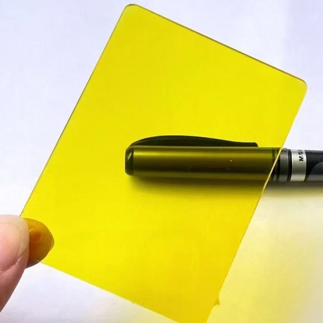 亚克力板加工定制彩色板激光雕刻磨砂半透明有机玻璃pc板订做批发