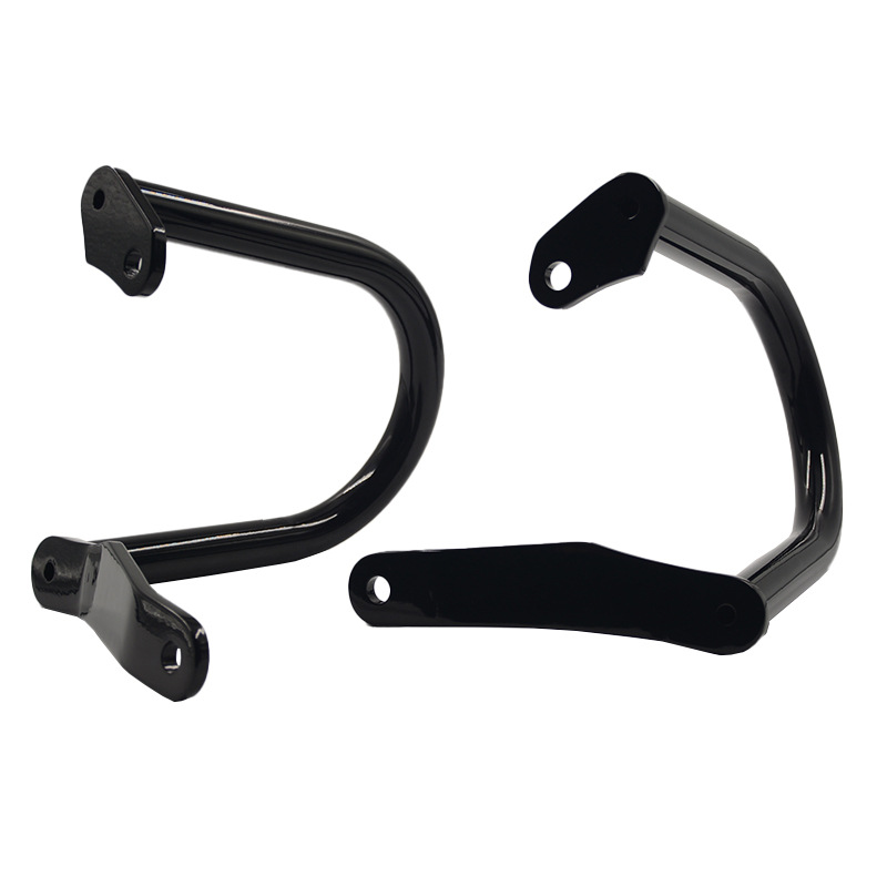 Motorcycle Side Box Guard Bars Suitable for Harley 18 Softtail Models Like Dyna Glide, Fat Boy, Fat Boss, Breakout, Etc., in Black