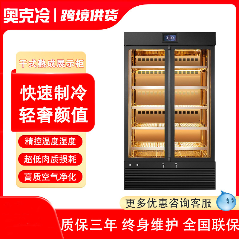 Beef Aging Cabinet, Dry-Aged Steak Cabinet, Western-Style Barbecue Cabinet, Refrigerated Constant Temperature Freezer, Deep-Sea Fish Display Cabinet
