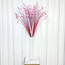 烟花芦苇装饰 婚庆节日氛围装饰花 人造金丝芦苇假花 仿真孔雀草