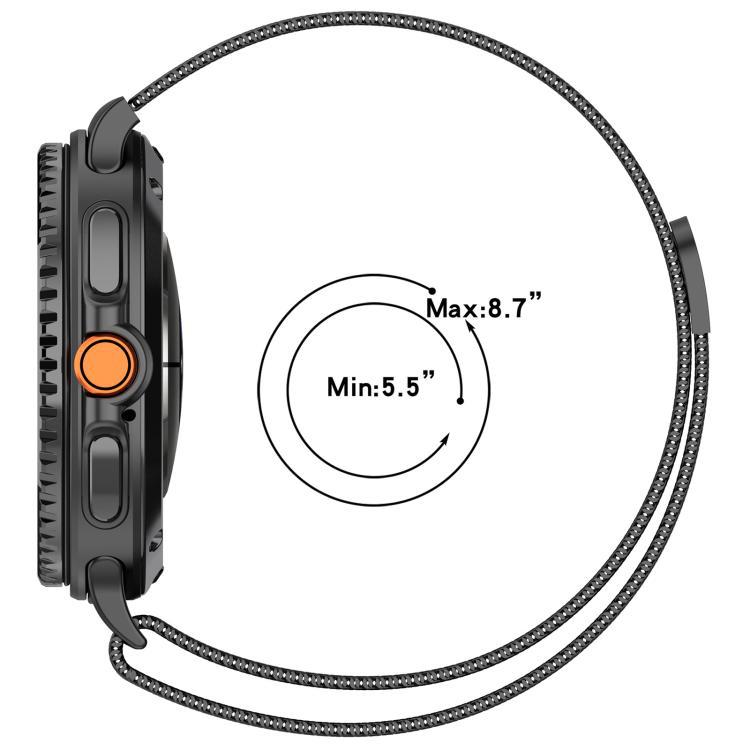 xDfind Milán Magnetic Metal Bracelet para el Samsung Galaxy Watch 8 / Watch 8 Classic