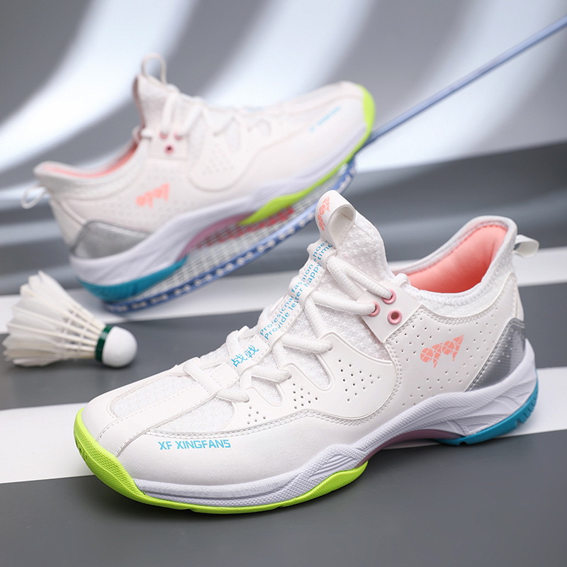 Zapatillas de bádminton de alta elasticidad, zapatos deportivos transpirables para estudiantes masculinos y femeninos, zapatillas de voleibol con amortiguación profesional, zapatillas de tenis, zapatillas de entrenamiento integral