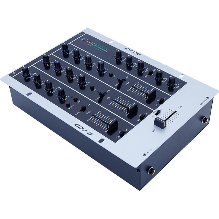 DDJ-3专业舞台演出带效果带蓝牙多功能小型3路混音器DJ演出调音台