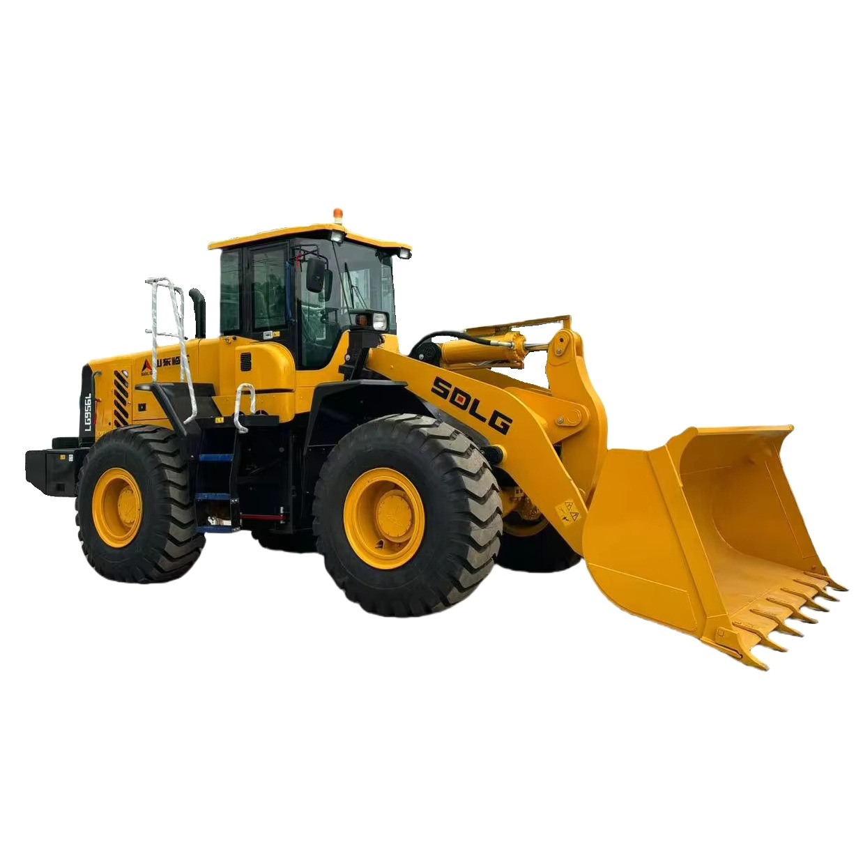 热卖二手SDLG 956L前装载机5吨额定负载潍柴发动机 & Moog液压泵