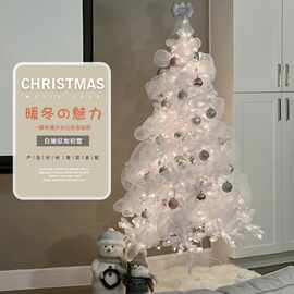 圣诞树ins风家用1.5/1.8米圣诞装饰品场景布置网红圣诞节装饰礼物
