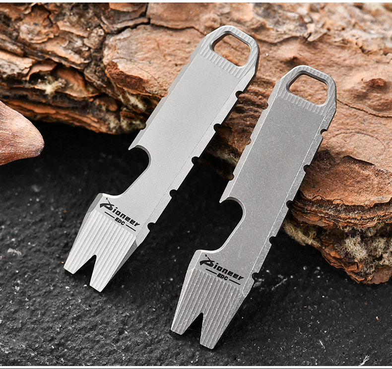 Titanium Mini Edc Brecheisen Flaschenöffner Für Outdoor Tools_voghion.com
