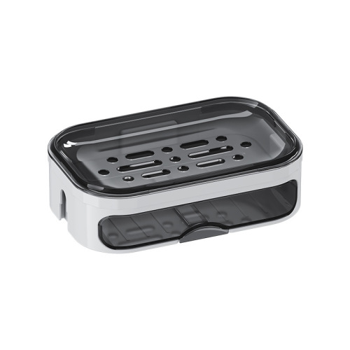 Seamless, No-Drill Installation Soap Dish for Bathroom & Toilet | Home Use Storage Rack | Strong, Heavy-Duty Wall-Mounted Organizer