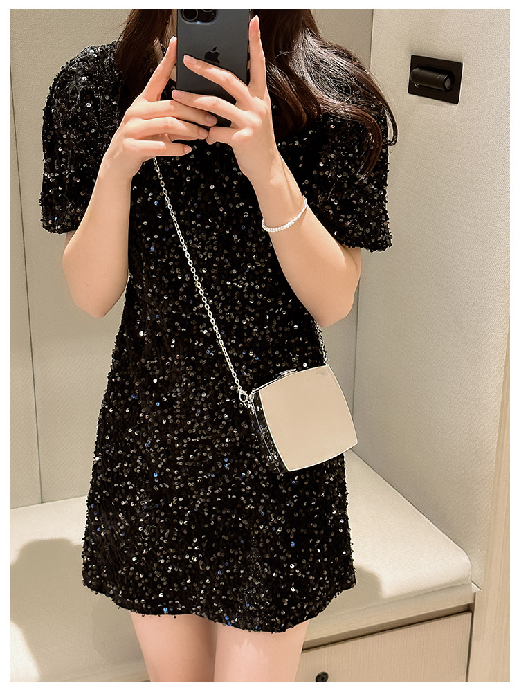 2025 New acrylic bag, square box bag, single-shoulder crossbody chain, women's makeup bag, fashionable cross-border clutch undefined