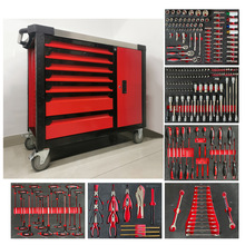 厂家直供 加大加宽重型 多功能推车加厚汽修 七抽便捷手推移动工