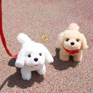 [Dogs Can Walk] Haha Lick Fuwang Children's Toys Dogs Can Walk Called Electric Plush Spring Melting