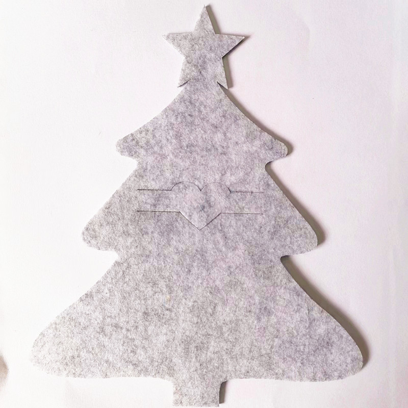 Vajilla de fieltro transfronterizo estera cuchillo tenedor vajilla titular vajilla bolsa partido Mesa cena cocina decoración de Navidad