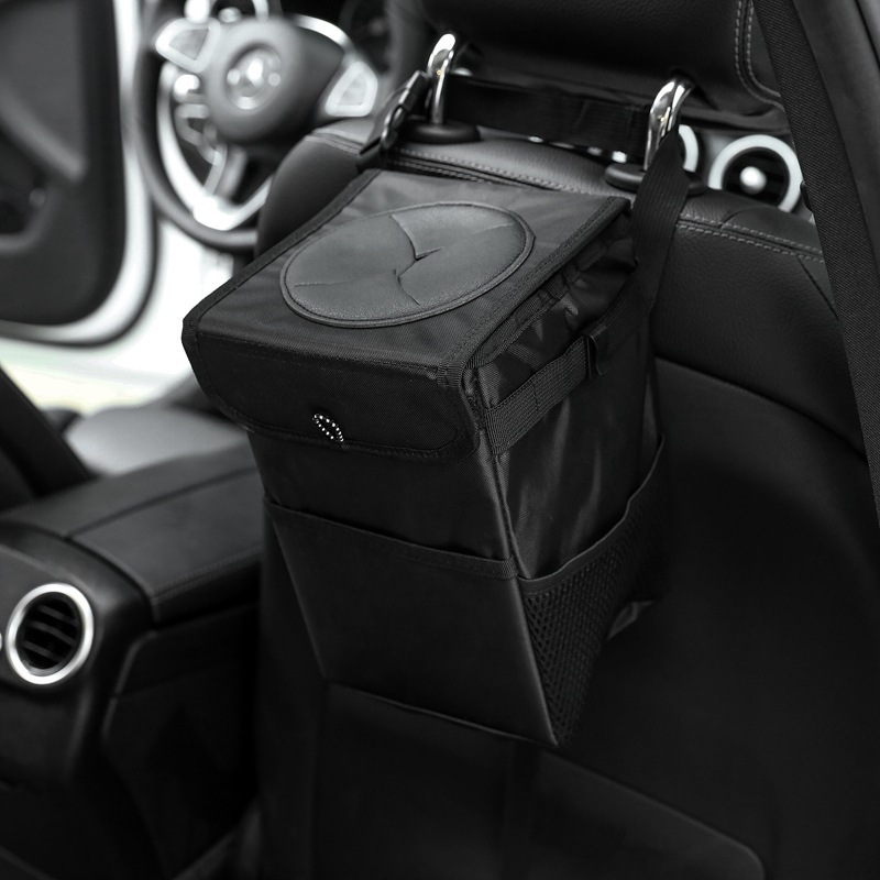 Cross-border exclusive for car storage box folding waterproof storage bag trunk storage box chair back bag car trash can