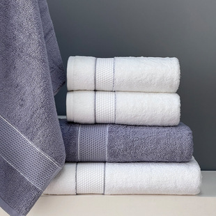 Gift Towels, Pure Cotton, Thickened, Household Face Towels, Wholesale, Embroidered, High-End Set, Gift Souvenirs, Towels, Bath Towels