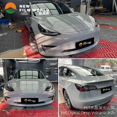 Automotive Film — bright crystal series car color - crystal-deep-volcanic-ash