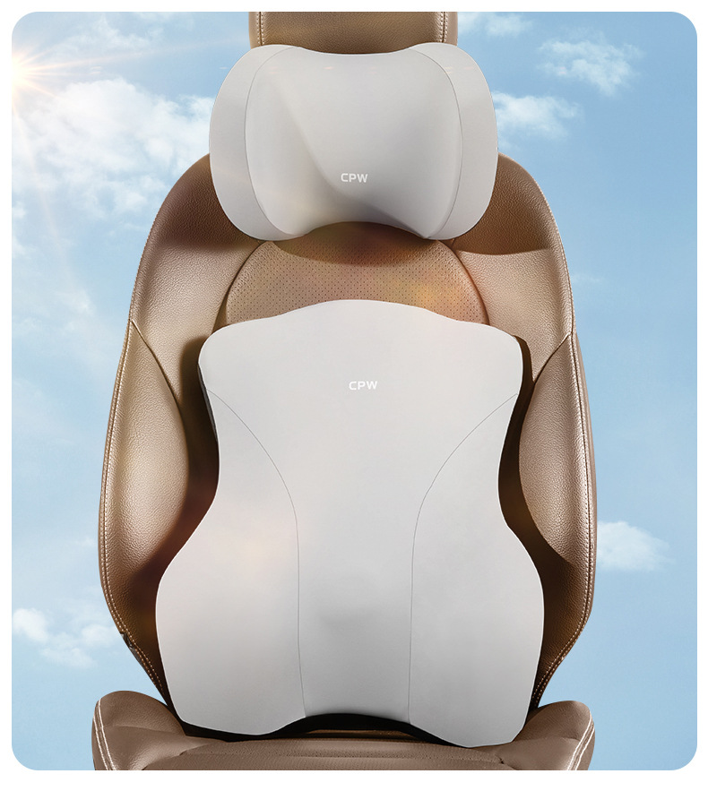 Car Lumbar Support Car Massage Waist Protection Cushion Car Seat Backrest Lumbar Cushion Driving Lumbar Support Lumbar Support Headrest