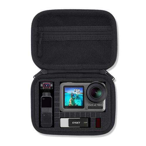 Multifunctional DIY digital storage bag large capacity free grid bag handbag gopro10/9 camera bag