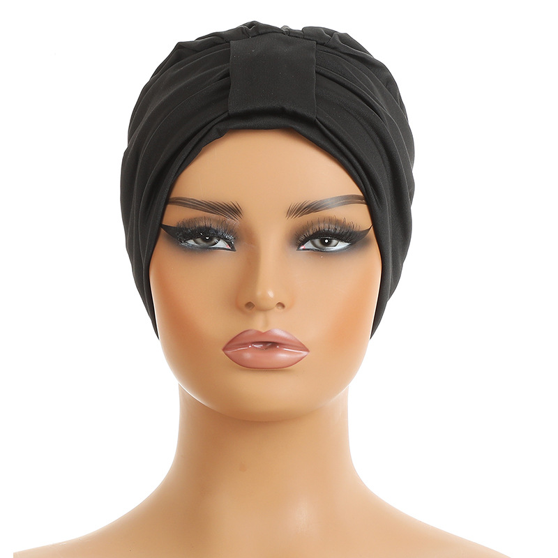 Comfortable Breathable Hijab Turban Hat For Women Chemo Cap_voghion.com