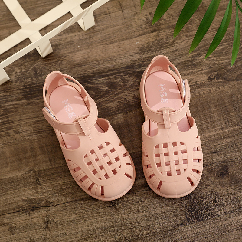 Nuovi sandali spagnoli per bambini Igor Stesso stile Baotou Sandali casual per ragazzi Scarpe in gelatina per ragazze con suola morbida_voghion.com