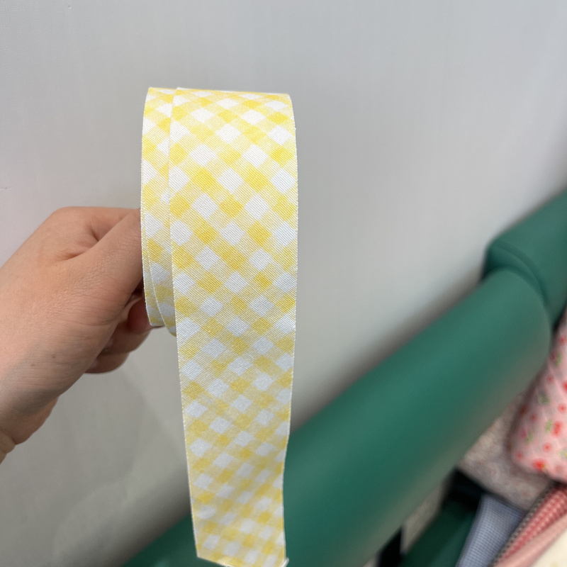 包边条20支细帆彩虹爱心格子棉质布料辅料衣服滚边条箱包手作收边|undefined