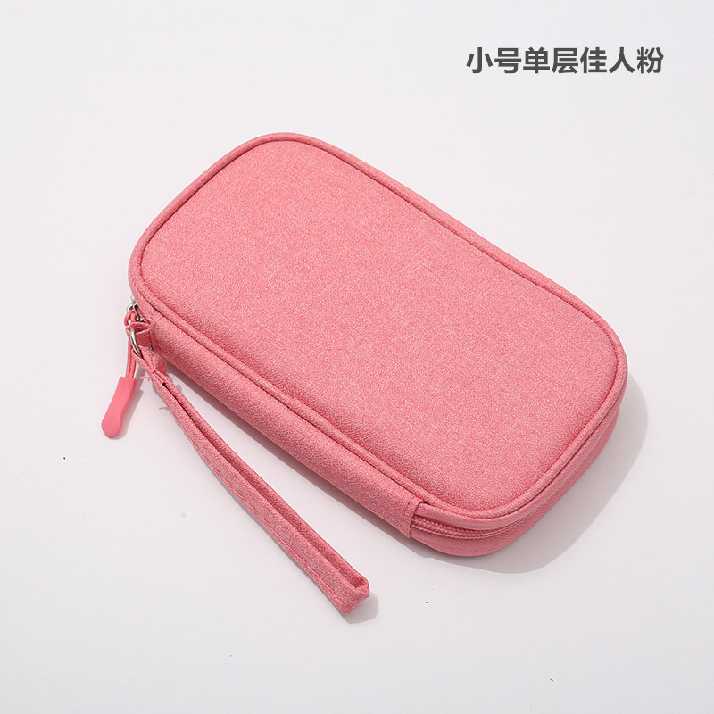 Bolsa de almacenamiento de cables de datos al por mayor, accesorios digitales multifuncionales, banco de energía, cubierta protectora de disco duro, almacenamiento portátil de viaje