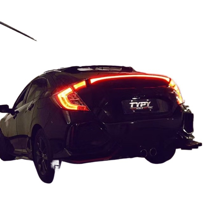 Adecuado para Honda 10 generación Cívica Luz de cola Luz de marcha Luz de parachoques