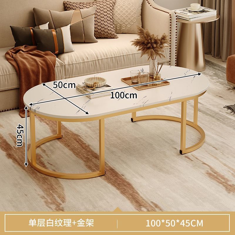 Mesa de té sala de estar mesa de té doméstica alquiler de casa sofá simple moderna y lujosa nueva pequeña mesa de casa pequeña