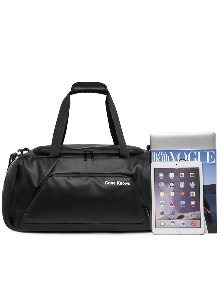 Resistente al agua de gran capacidad de acondicionamiento físico película de envoltura de tela Oxford multifuncional de alta calidad bolso de viaje doble espalda bolso de mano