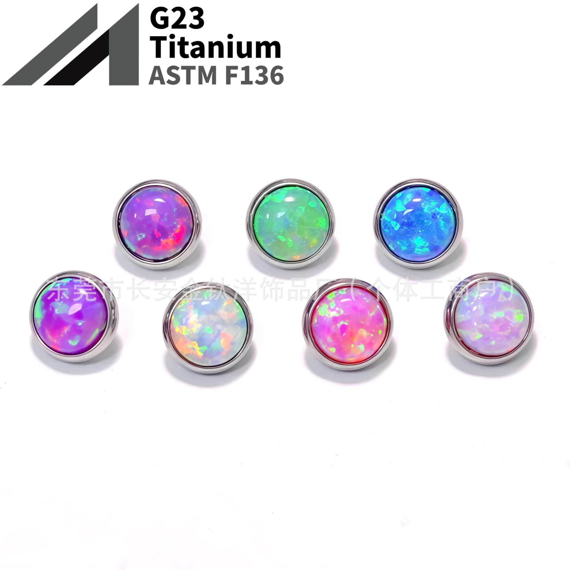 16G labret stud size and finish detail